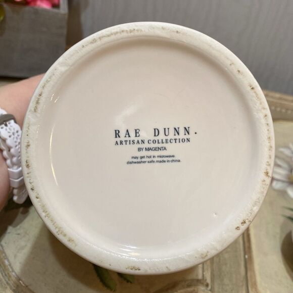 Rae Dunn Live Love Bark Dog Cookie Jar Red Lid Biscuits Treats - Picture 10 of 12